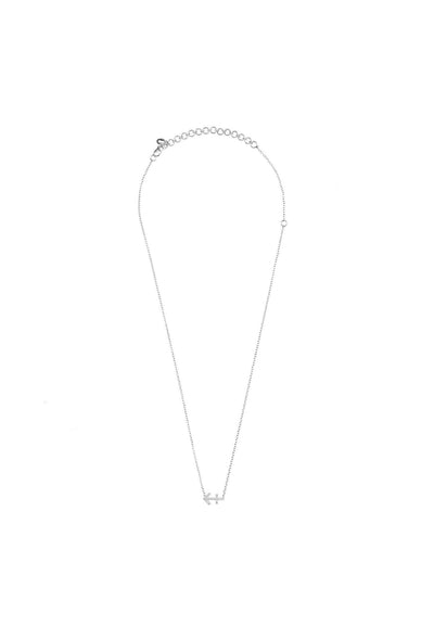 Schütze - Halskette - 925er Sterlingsilber - Diamanten